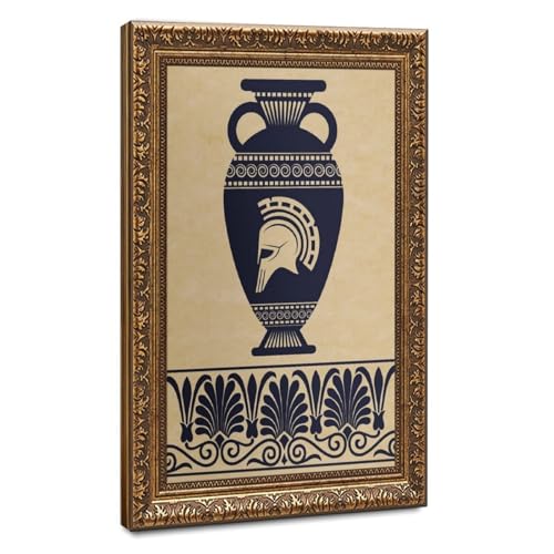 Poster sur toile amphores grecques pour habiller un mur vide