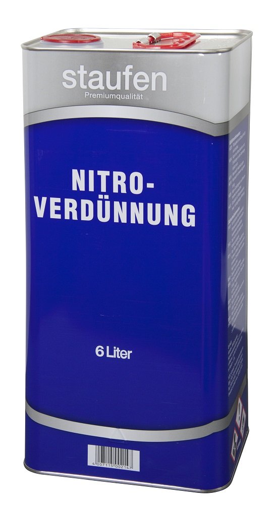 Staufen Nitro Verdünnung 6 Liter Verdünner Reiniger Nitroverdünnung Premium