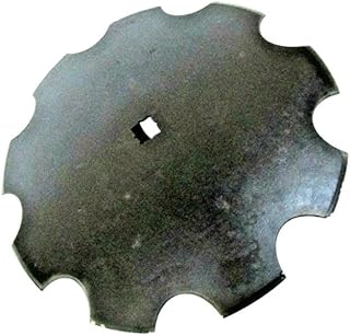 16" DISC Harrow Blade, Notched (11 Gauge) 7/8" Square OR 1" Square AXLE 3MM