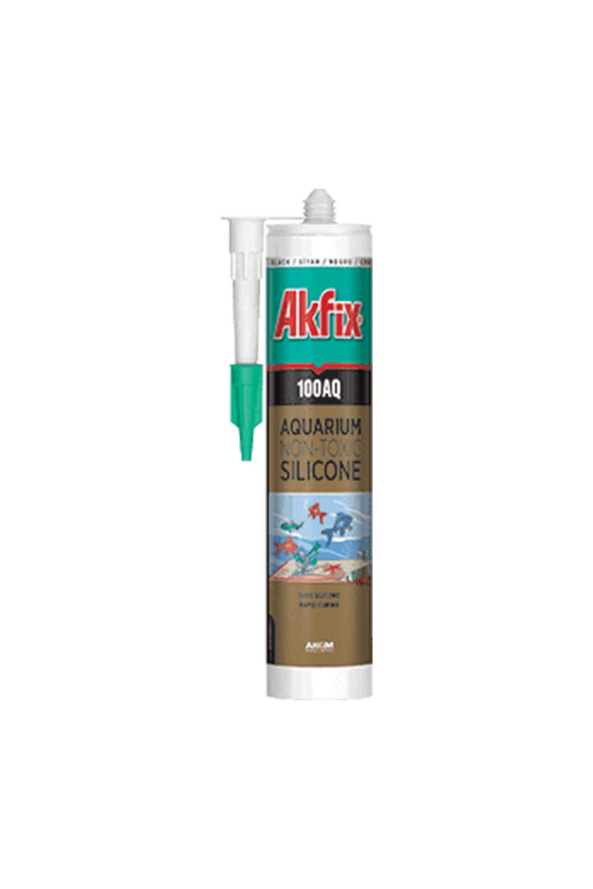 Akfix 310ml. Akvaryum Silikonu Şeffaf