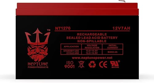Neptune Power - Batería profesional para UPS de 12 V 7 AH, sustituye a CP1270 F2 CP 1270 F2 MK ES7-12 T2