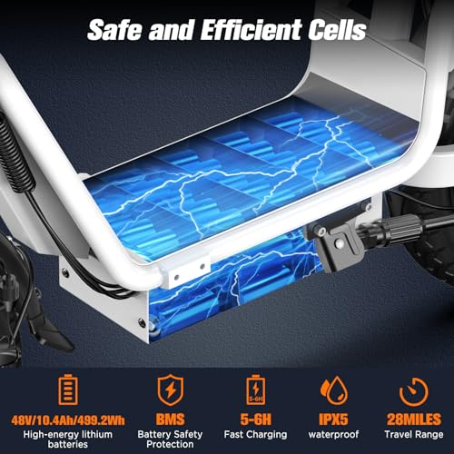Electric Scooter Adults, 100W Peak Motor, Electric Scooter