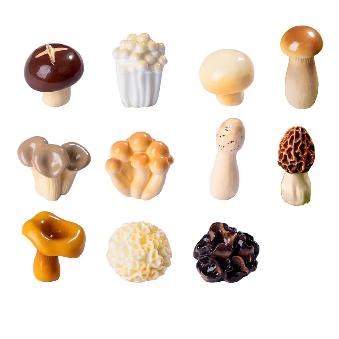 Amazon.co.jp: Voyyphixa ミニチュア キノコ フィギュア ミニ置物 11