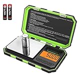 (New Version) Mini Digital Weighing Scale, 100g-0.01g Pocket Scale, Electronic Smart Scale with 50g...