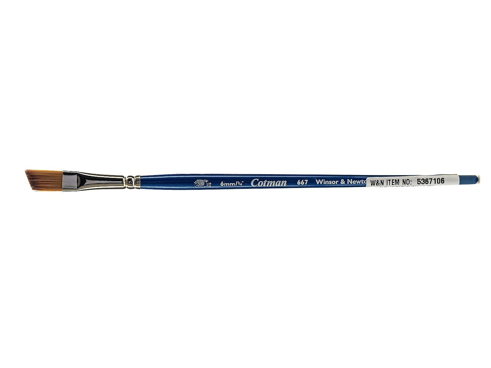 Winsor &amp; Newton Cotman Watercolor Brush, Series 667, Synthetic, SH ¼"