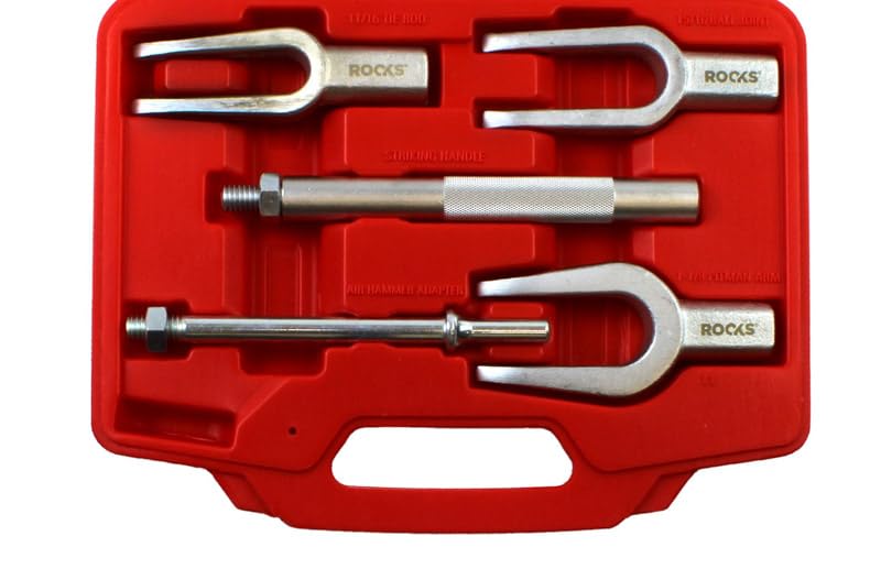 Set estrattori per testine sterzo e snodi sferici 5 Pezzi per Officina, Manutenzione e Riparazione