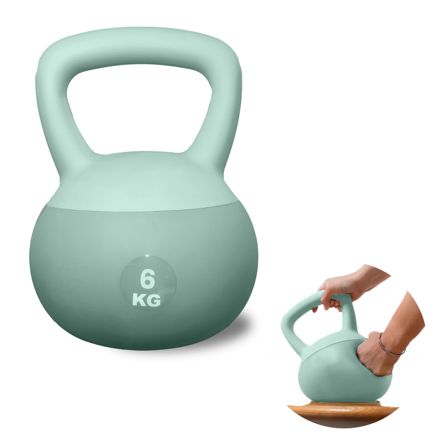 B Fit Soft Kettlebell with Cushioned Impact-Resistant Base and Anti-Slip, Wide-Grip Handle for Home Workouts, Weightlifting, and Personal Training (6 Kg) (B0DGXPCCSC) Amazon Price History, Amazon Price Tracker