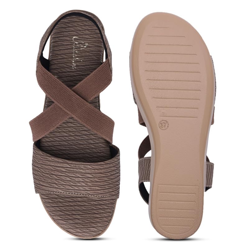 Image of Padchin Women Fashion Sandals | Comfortable for All Formal and Casual Occasions Womens Footwear | Heels For Women's Daily Use | Sandal For Party | Festive| Wedding | Ladies Footwear