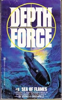 Paperback Sea of Flames (Depth Force) Book