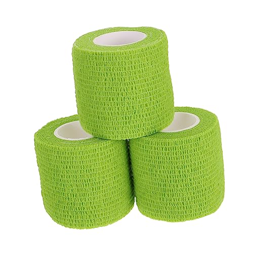 OHPHCALL Self Adhesive Skin Tape for Wrist 3 Rolls Elastic Wrist Bandage Sports Protection Reusable