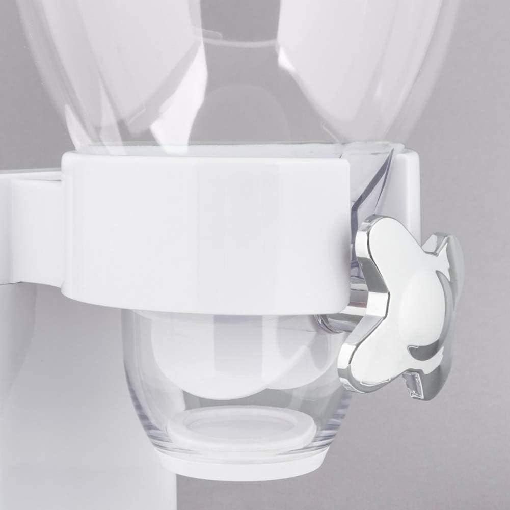 Distributeur de céréales - 5 L - En plastique transparent - Pour aliments secs, pâtes et collations