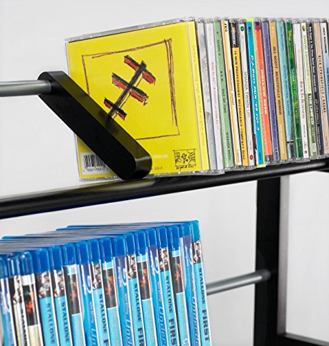 Atlantic 35535601 Element Media Storage Rack - Holds Up To 230 Cds Or 150 Dvds thumb #2