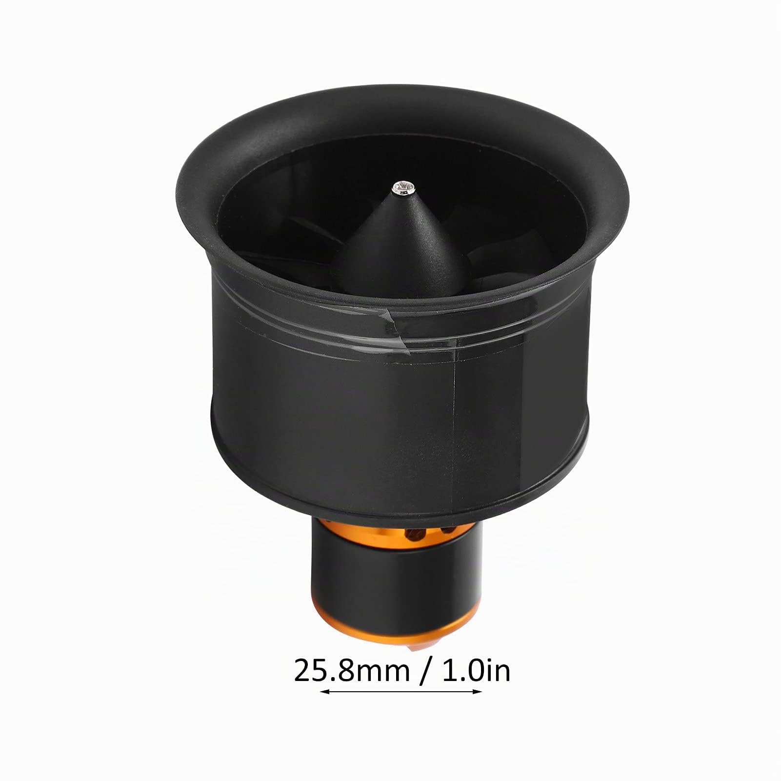 Ventilateur conduit avec moteur, ventilateur conduit EDF 50 mm à 12 pales avec moteur sans balais QF2611-4600KV 3-4S pour avion RC (CW