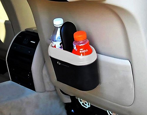 Zone Tech Car Trash Bin Auto Small Litter Can
