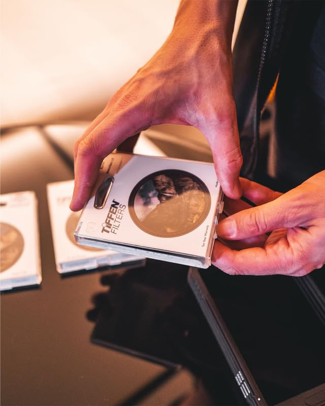 Image of Tiffen 67mm Glimmerglass 2 Filter - Glimmerglass 67mm Diffusion Filter | Dreamy Cinematic Diffusion Effect, Ultra Slim design ideal for Portrait, landscape, & Wedding Photography / Video / Vlogging