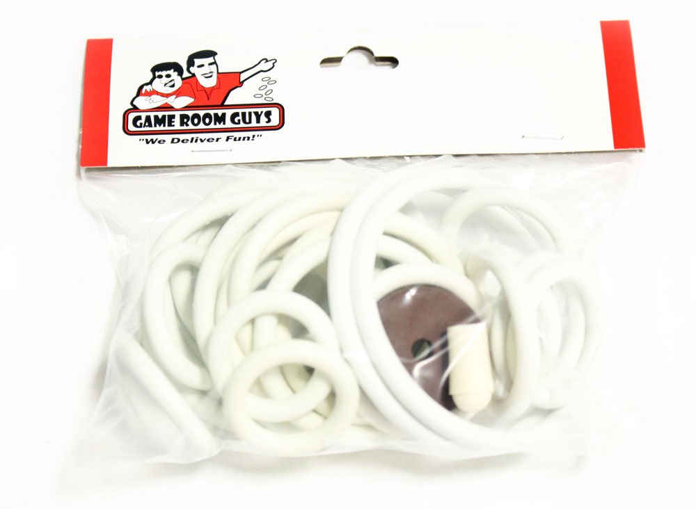 Game Room Guys 1953 Gottlieb Flying High Pinball White Rubber Ring Kit