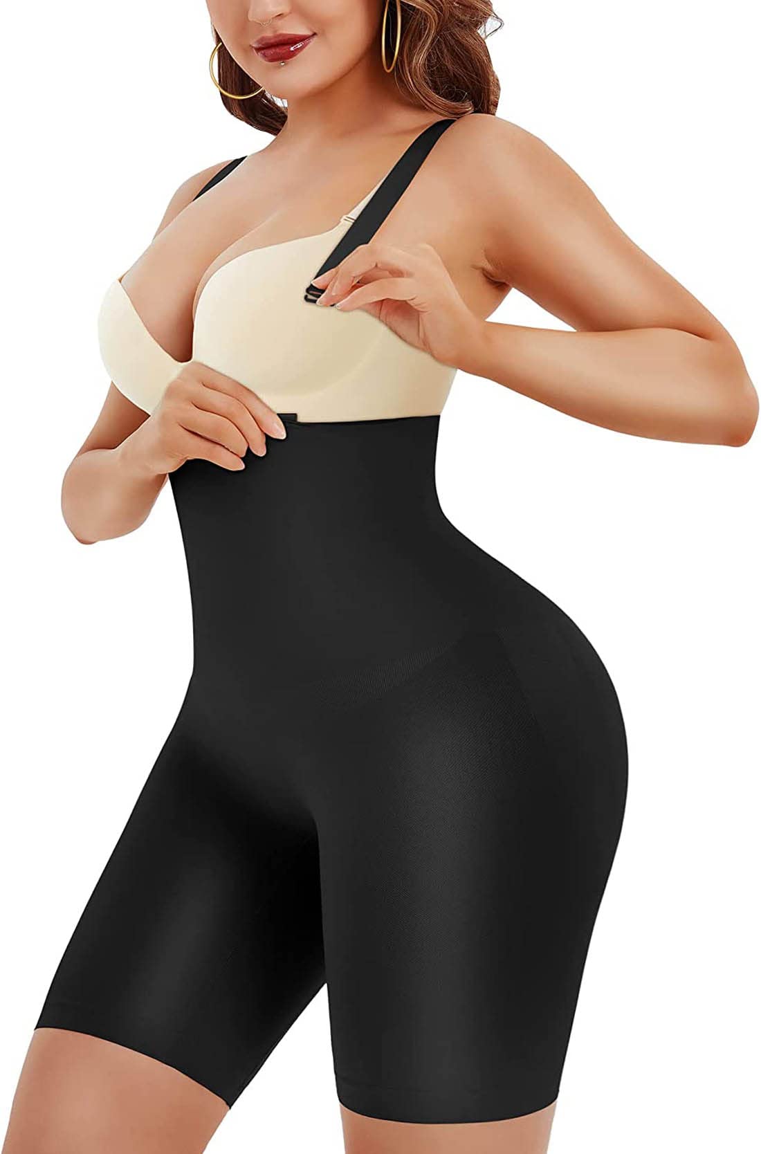 Women Shapewear Tummy Control Panties High Waist Body Shaper Shorts Seamless Butt Lifter Slimming Underwear Thigh Slimmers