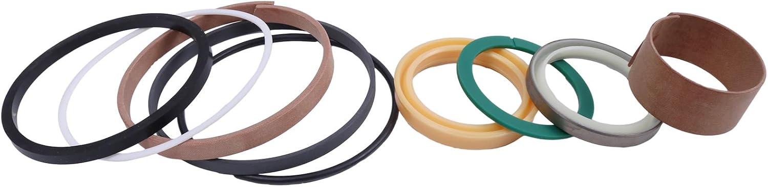 FridayParts Replacement Hydraulic Cylinder Seal Kit 1543269C1 Compatible for CASE 580M 580SM 590SM 35C 680L 921 1085C 921 921B 921C 570LXT 580L 580M