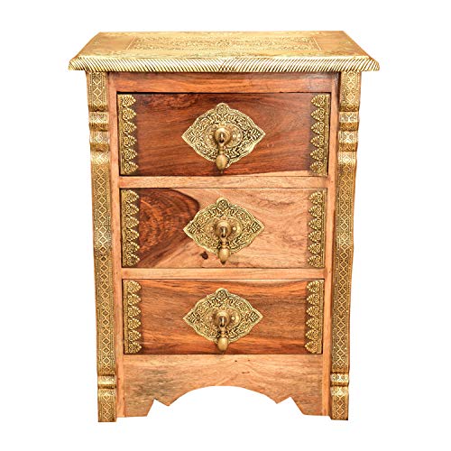 Abiya Abiya Buffet Oriental Vintage en Bois de sheesham MA68-60-B Casa Moro