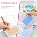 Imagen de Paquete de 30 cajas de almacenamiento de pintura de diamantes con tapa