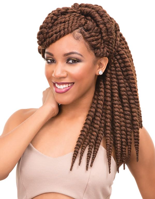 Janet Collection Synthetic Hair Crochet Braids 2X...