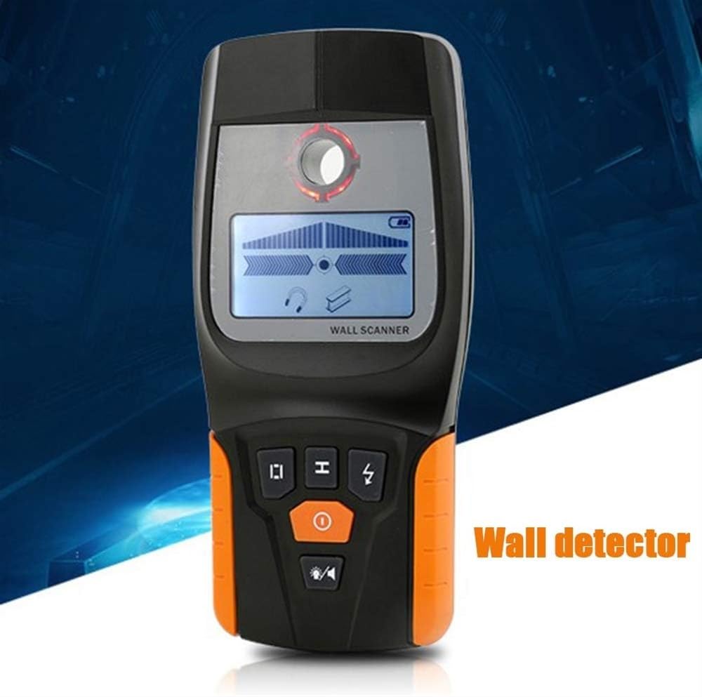 Detector de pared, detector de vigas, detector de vigas con sensor electrónico 4 en 1, detector de pared, búsqueda central con pantalla LCD for madera, alambre de CA, vigas metálicas, detección de vig