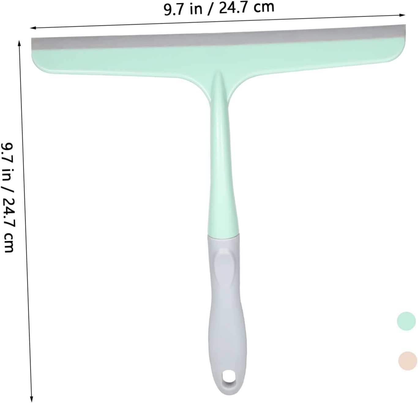 4pcs Shower Squeegee Adhesive Hooks for Effortless Bathroom and Window Cleaning Ergonomic Handle for Comfortable Grip and Easy Storage for Glass Doors and Tiles