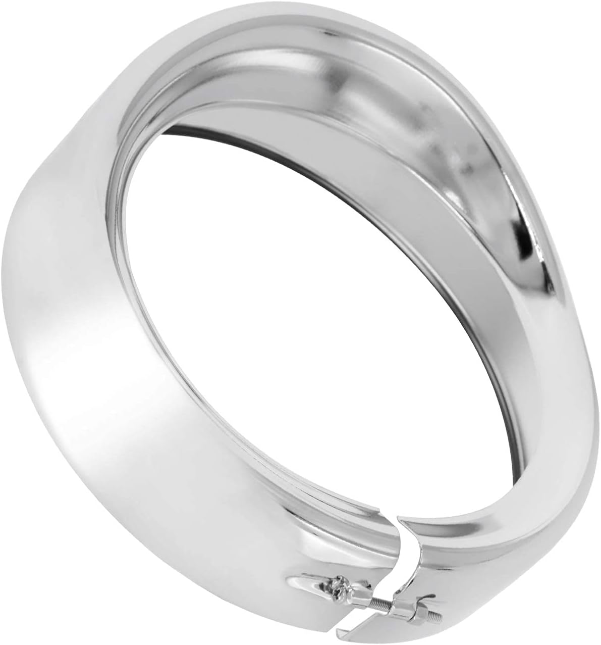 Aazon.co: HCotorku Otorcycle 7 Inch Headlight Tri Ring Visor Style