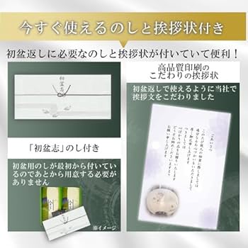 超希少！作家・長野まゆみ・幻のお茶会、初回の直筆お礼状。 Amazon | 初盆 新盆 お返し 専用 ギフト 挨拶状 のし付 お茶