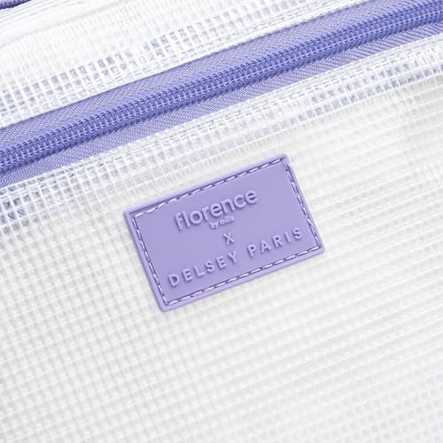 florence by mills City Breeze Crossbody Bag, Transparent White2