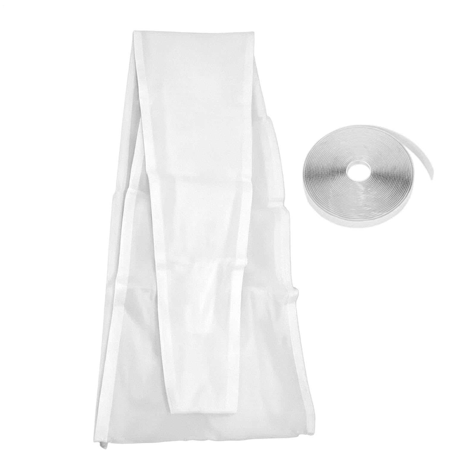 Kit Di Guarnizioni Per Finestre AC Portatili Kit Di Ventilazione Universale | Il tessuto sigillante con doppia cerniera blocca l'aria calda e blocca le correnti d'aria. Il design a risparmio energetico