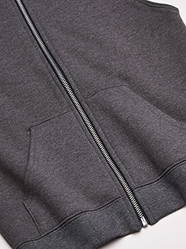 Fruit of the Loom boys Fleece & Sweatpants Vest, Vest - Charcoal Heather, Large US2