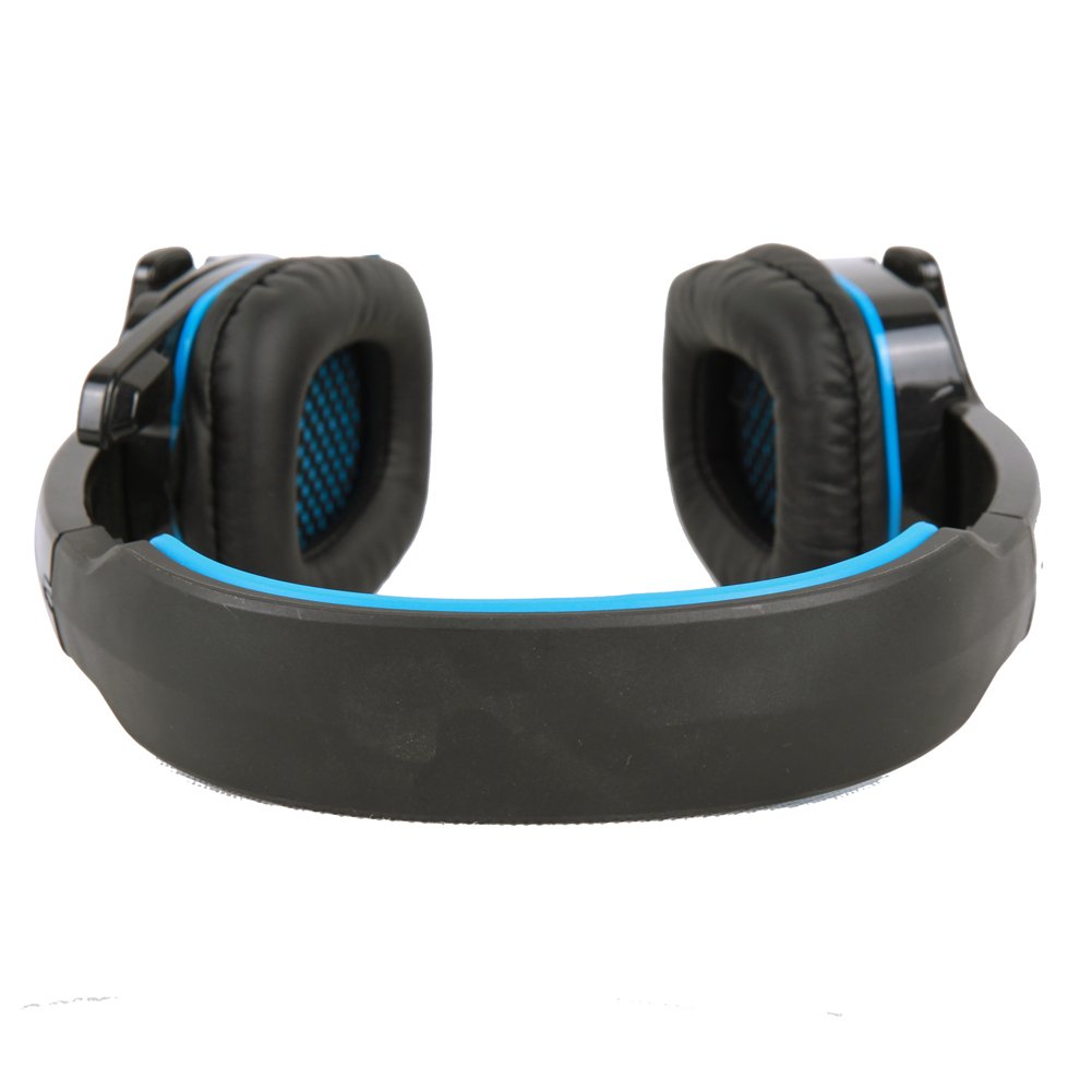 SADESSA901 Surround Sound Stereo Pro PC USB Gaming Headsets Headband  Headphones with Microphone Deep Bass Over-the-Ear Volume Control For PC