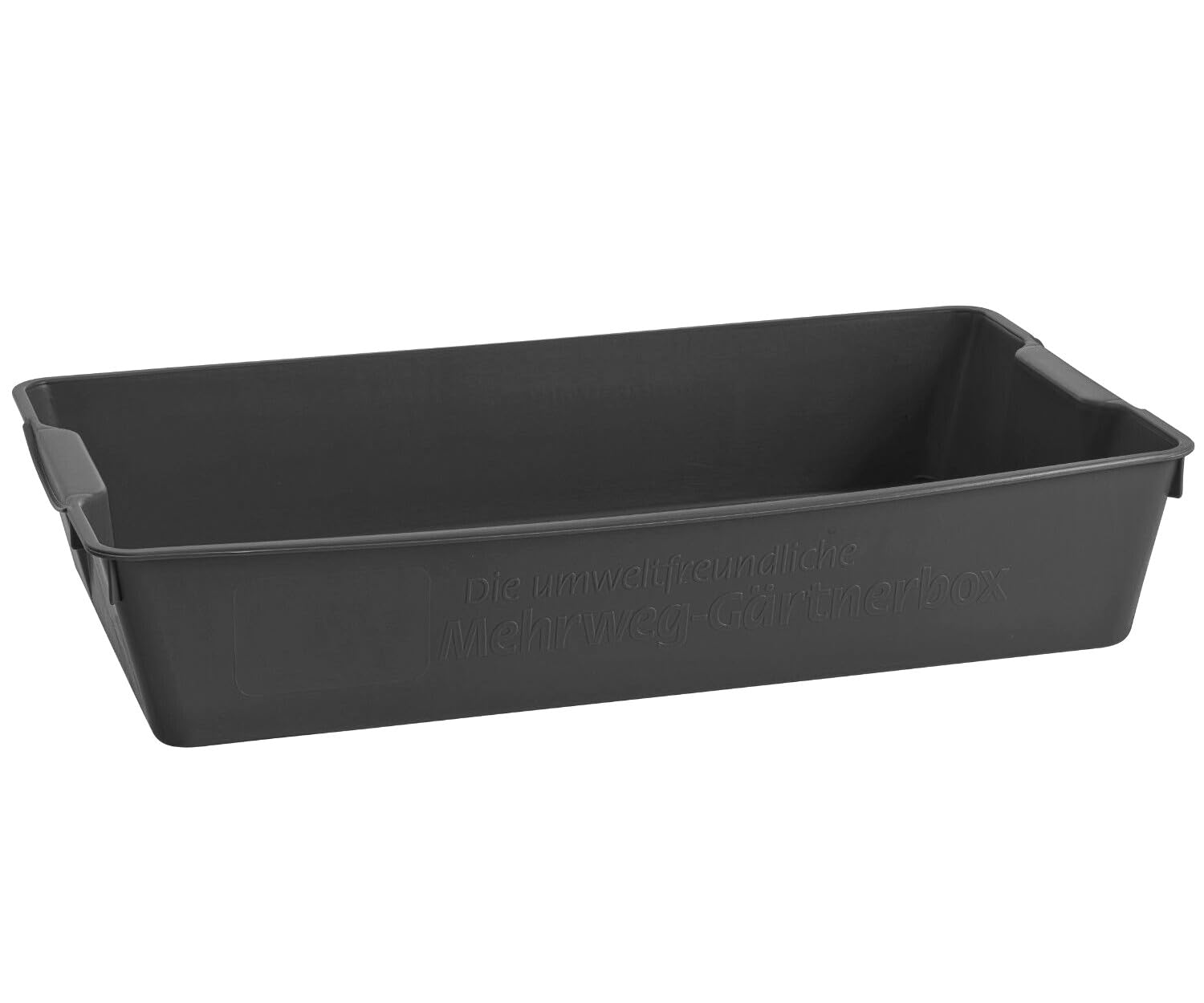 BURI Bac en plastique multifonctionnel 58 x 32 x 11 cm - Convient pour usage alimentaire - Idéal comme collecteur d’huile ou bac à déjections