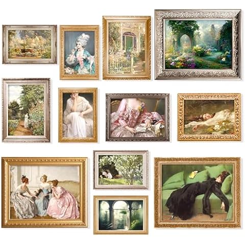 97 Decor Gothic Victorian Decor for Home - Antique Victorian Wall Decor, Victorian Pictures for Wall, Vintage Ladies Portrait Poster Print, Moody Maximalist Bedroom Decorations (8x10 UNFRAMED) Cover