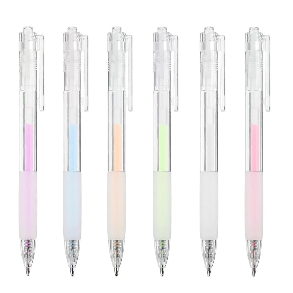 Fancypost 6PCS Quick-Dry Glue Pen - Precision Glue Applicator for Crafting, Scrapbooking & Card Making, Kids-Friendly Design for Easy Control, Perfect for School Supplies & DIY Crafts