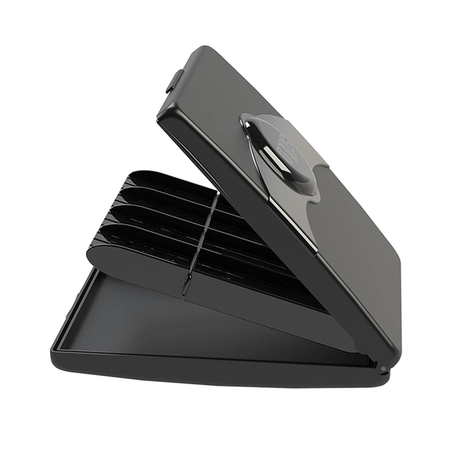 SECRET DESIRE 1x Saxophone Portable Wear-Resisting Storage Box for 8 Reeds Grids Outdoor