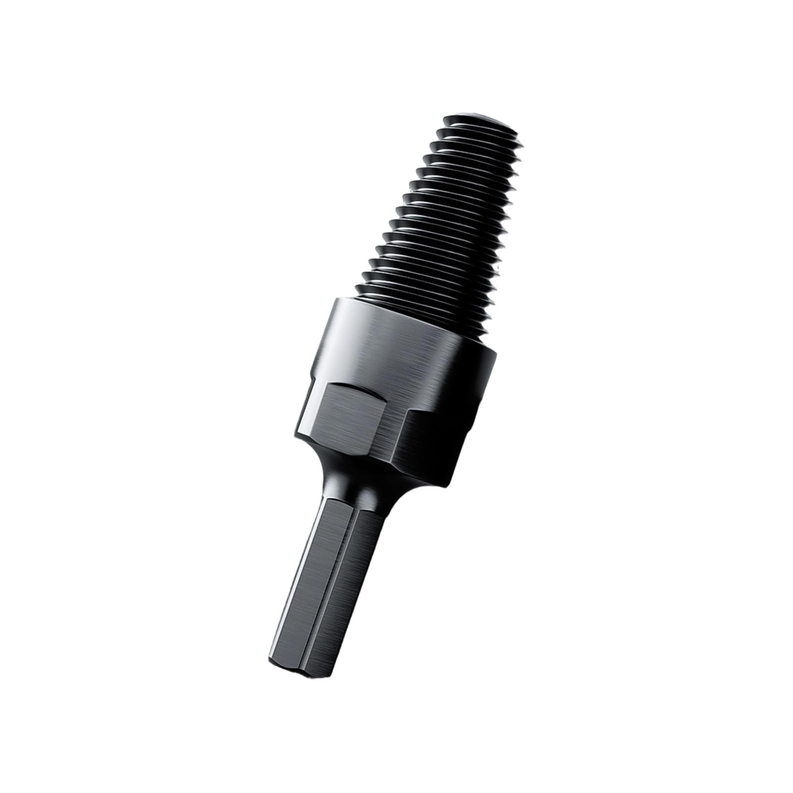 uikios Professional Thread Remover Hexagonal Shank Screw Extractor Kitchen Faucet Installation Multipurpose Bolt Tool