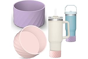 Silicone Boot Sleeve Water Bottle Bottom Bumper Cover (2Pcs)