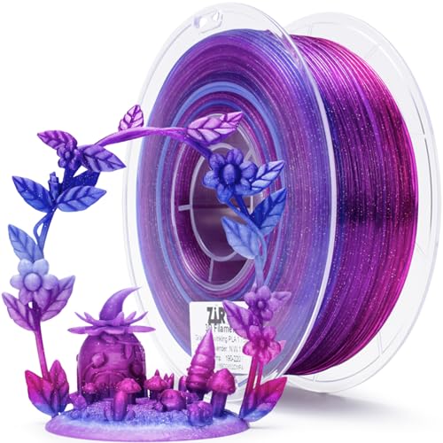 Filament ZIRO null  Tęczowy Przezroczysty (RAINBOW TRANSPARENT)