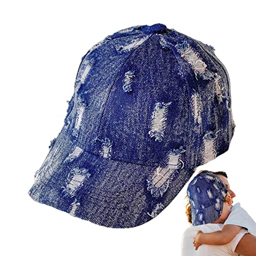 Bonés de beisebol para crianças - chapéu do paizinho - Estilo de chapéu de pai, ajustável e respiráv