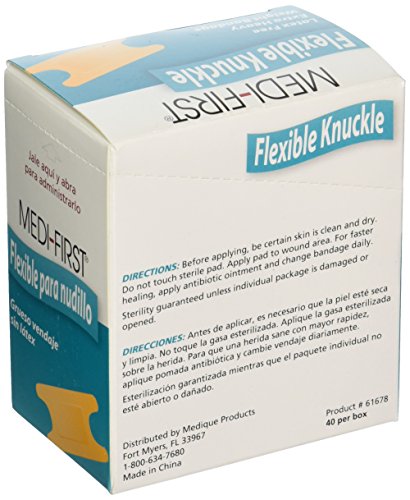 Medique Products B811403 Woven Knuckle Bandage Extra Heavy Weight - 40 Per Box