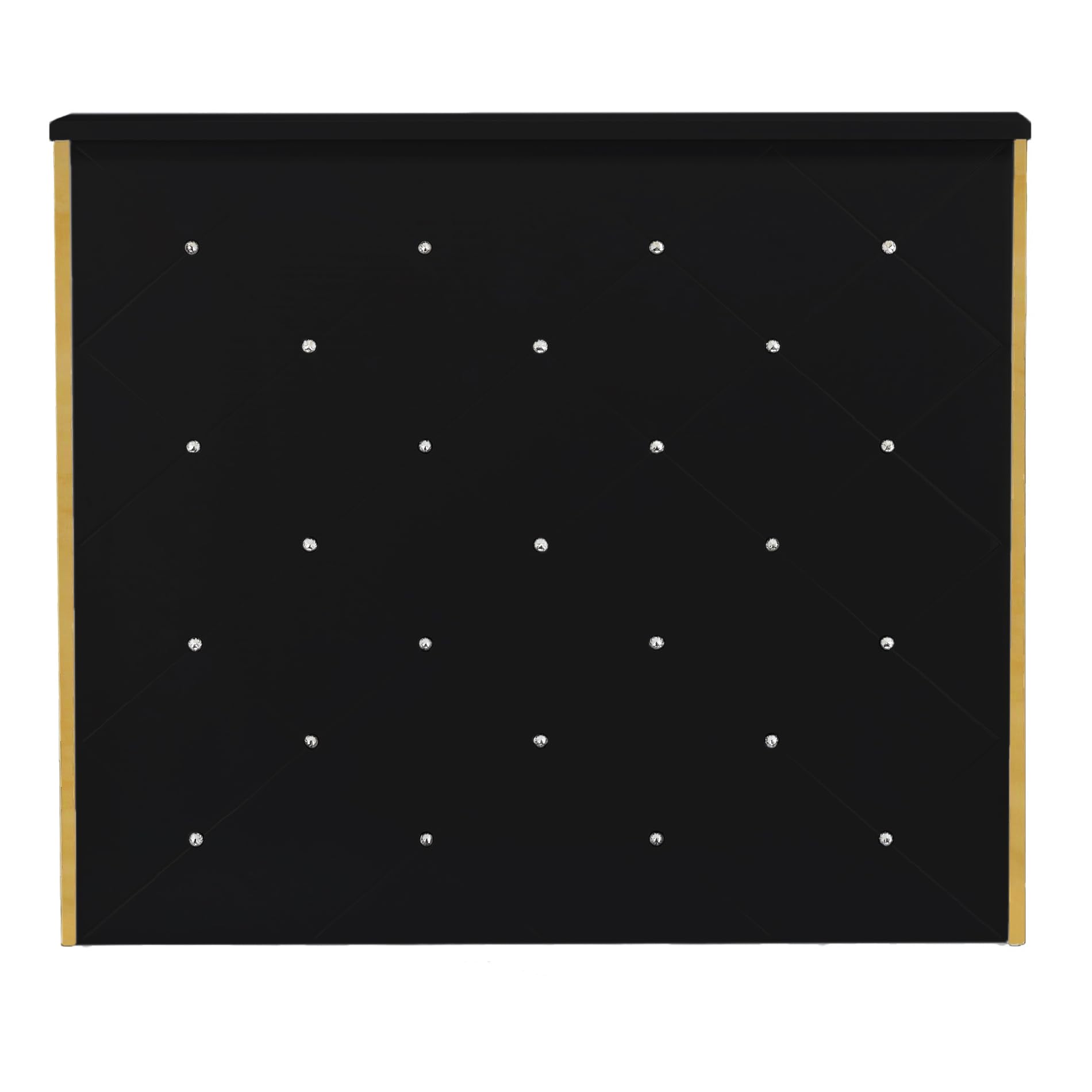 Recepcja fryzjerska lakierowana Diamond 100 cm kosmetyczna do salonu SPA