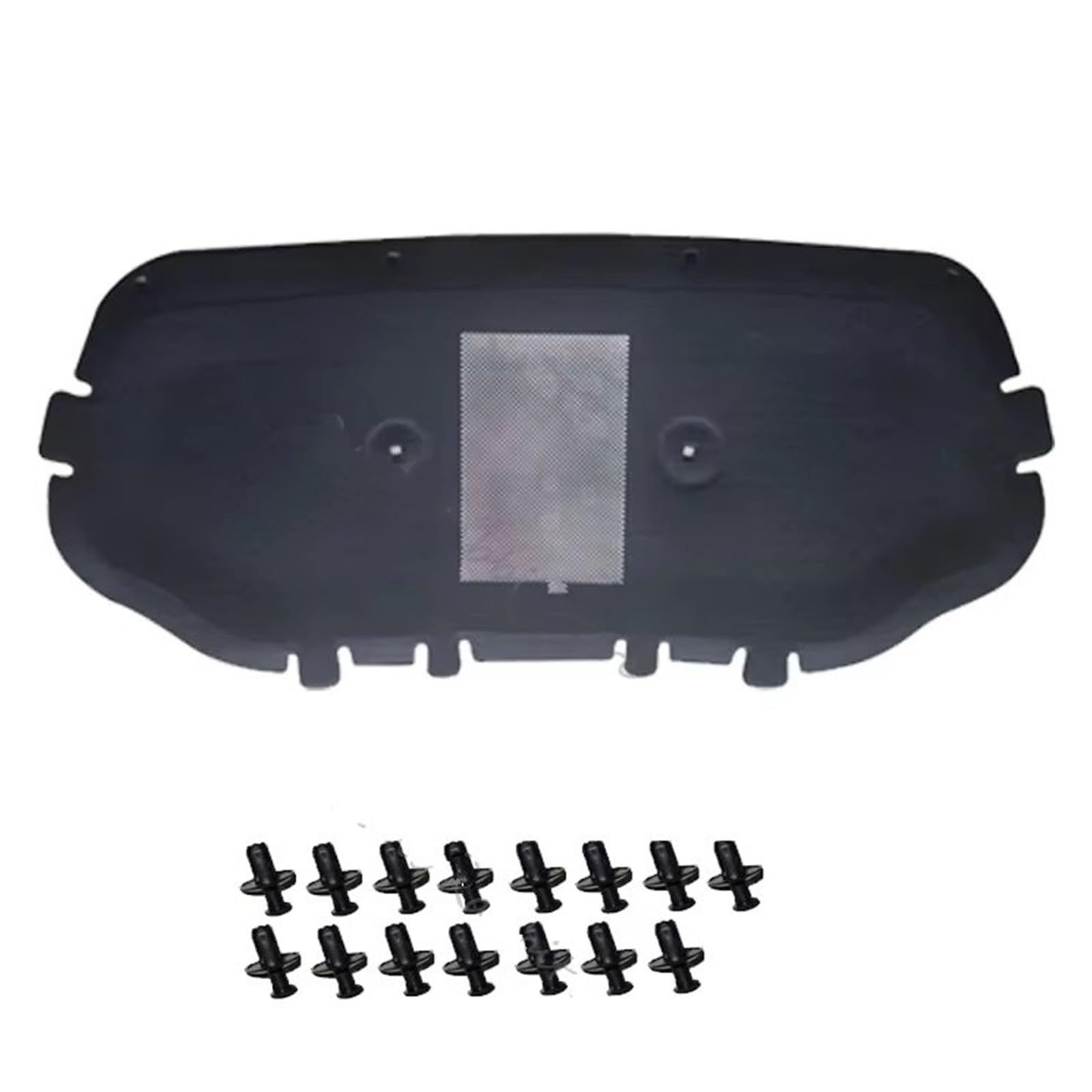 Adcvheg One Color Bonnet Compatible With For Jetta Vs5 2019-2026 Car Hood Thermal Lining Engine Soundproof Cotton Insulat Mat Accessories