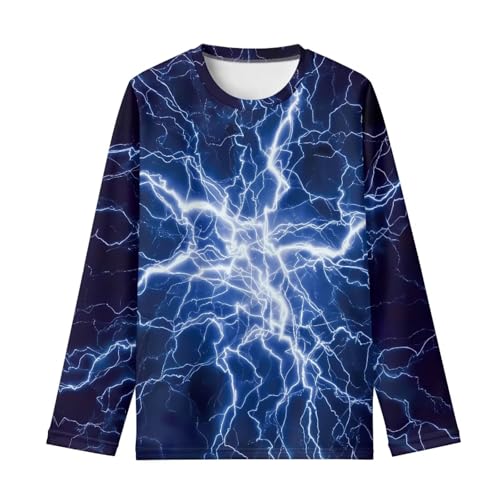 Girls Long Sleeve Shirt Boys Active T-Shirt Kids Jumper Pullover Tops