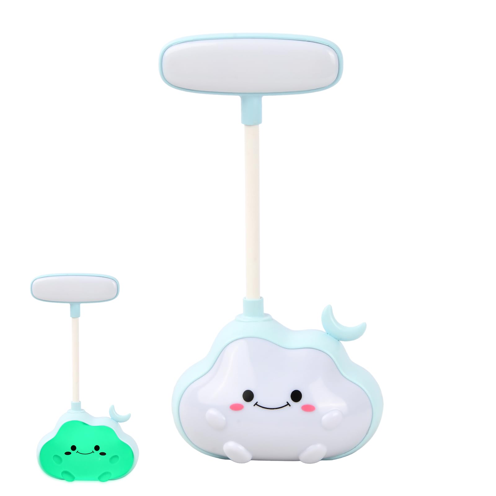 Kids Desk Lamp, Kids Night Light, Kawaii Reading Lamp with Eye Protection USB Rechargeable Dimmable LED Table Lamp Creative Desk Lamp