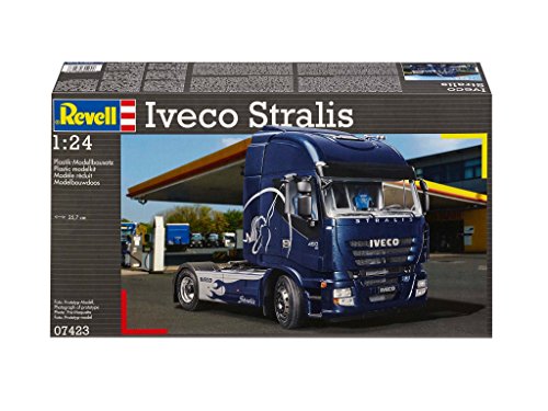 Revell Modellbausatz LKW 1:24 - Iveco Stralis im Maßstab 1:24, Level 5, originalgetreue Nachbildung mit vielen Details…