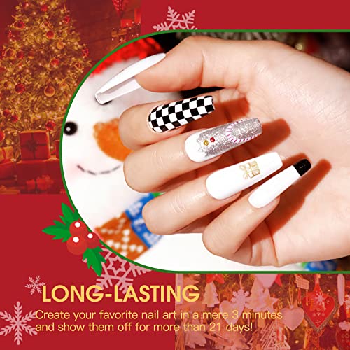ROSALIND UV Nagellack Set 12 Farben Shellac Set Gel Nagellack UV Lack Nude Gel Nägel nagellack Weiß UV Lampe Lange… – Bild 7