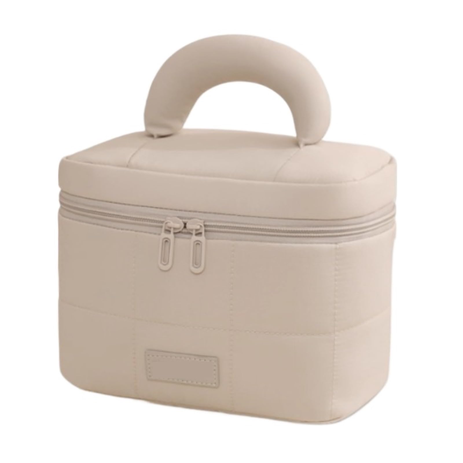 Lakiery Paznokci Torba Do Przechowywania Lakierów Paznokci, Akcesoria Manicure, Podróż Organizer Zaopatrzenie(Beige)