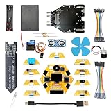 Magicbit Master - Arduino Compatible STEM Innovation kit for Kids Programming|IoT|Robotics & Electronics|ESP32 Powered|Free Learning Content|10 Sensors | Guidebook| Learning Platform|150+ Projects|